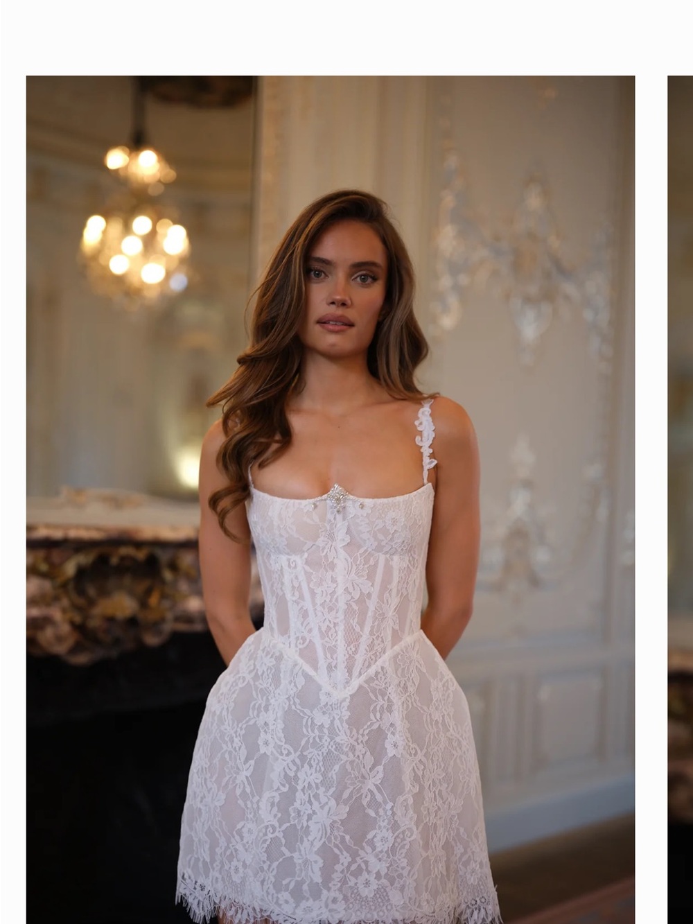 Rosie Etienne - Darcy Bridal Mini Dress